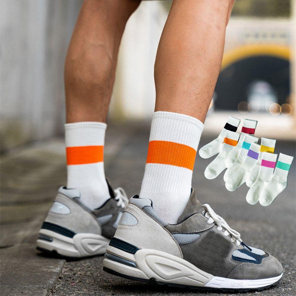 Vớ Cotton Thoáng Khí Phong Cách Harajuku Đường Phố Thanh Lịch Cho Nam Và Nữ