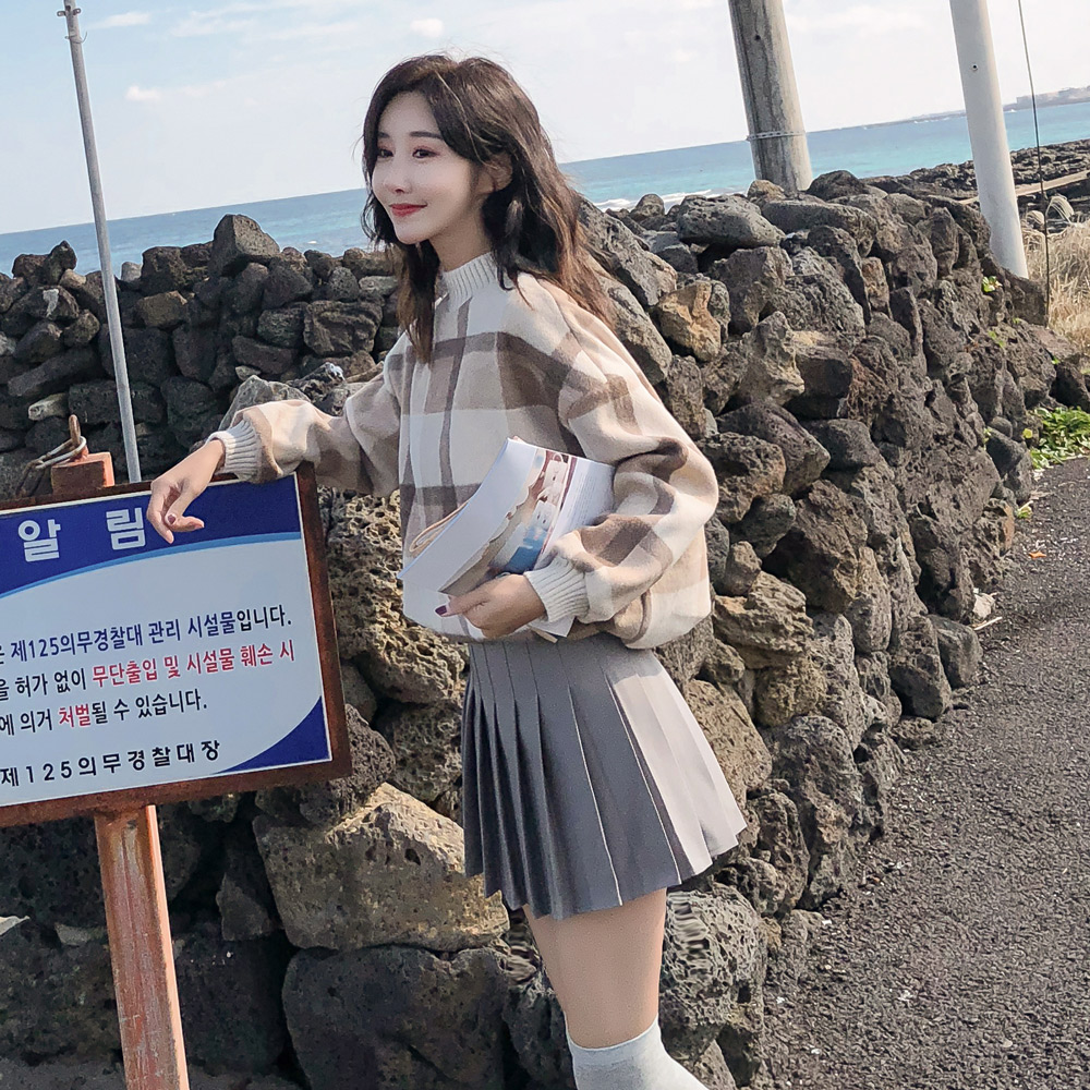 Chân Váy Chữ A Lưng Cao Phong Cách Hàn Quốc Thời Trang Cho Nữ | BigBuy360 - bigbuy360.vn