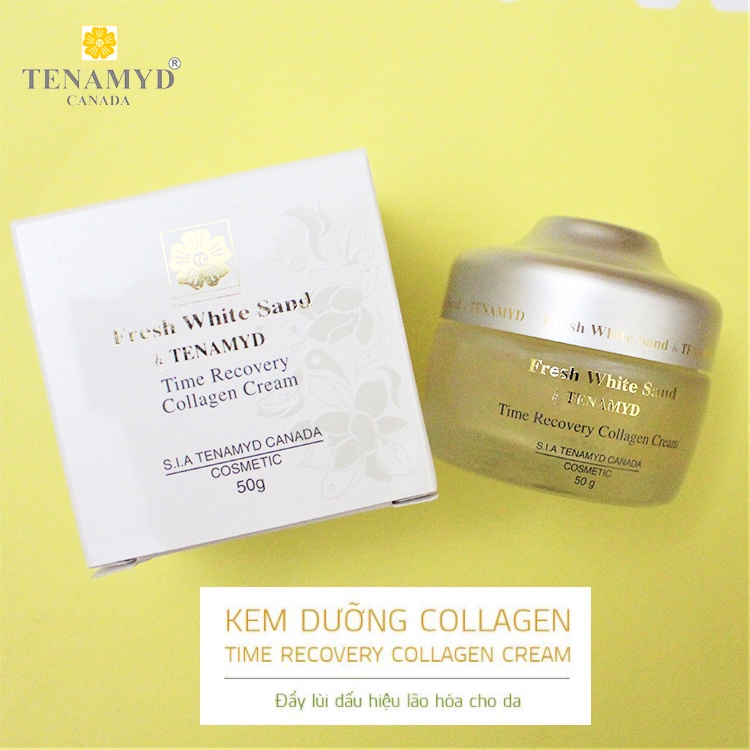 Kem dưỡng da Collagen Tenamyd - Time Recovery Collagen Cream 50gr - Happy Life 4U