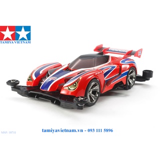 [TAMIYA] 18711 Mô hình xe đua lắp ráp chạy bằng pin Mini 4WD TRAIRONG (FM-A CHASSIS)