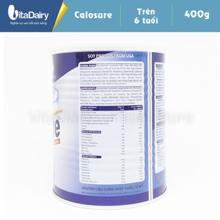 Sữa bột Calosure 400g - S