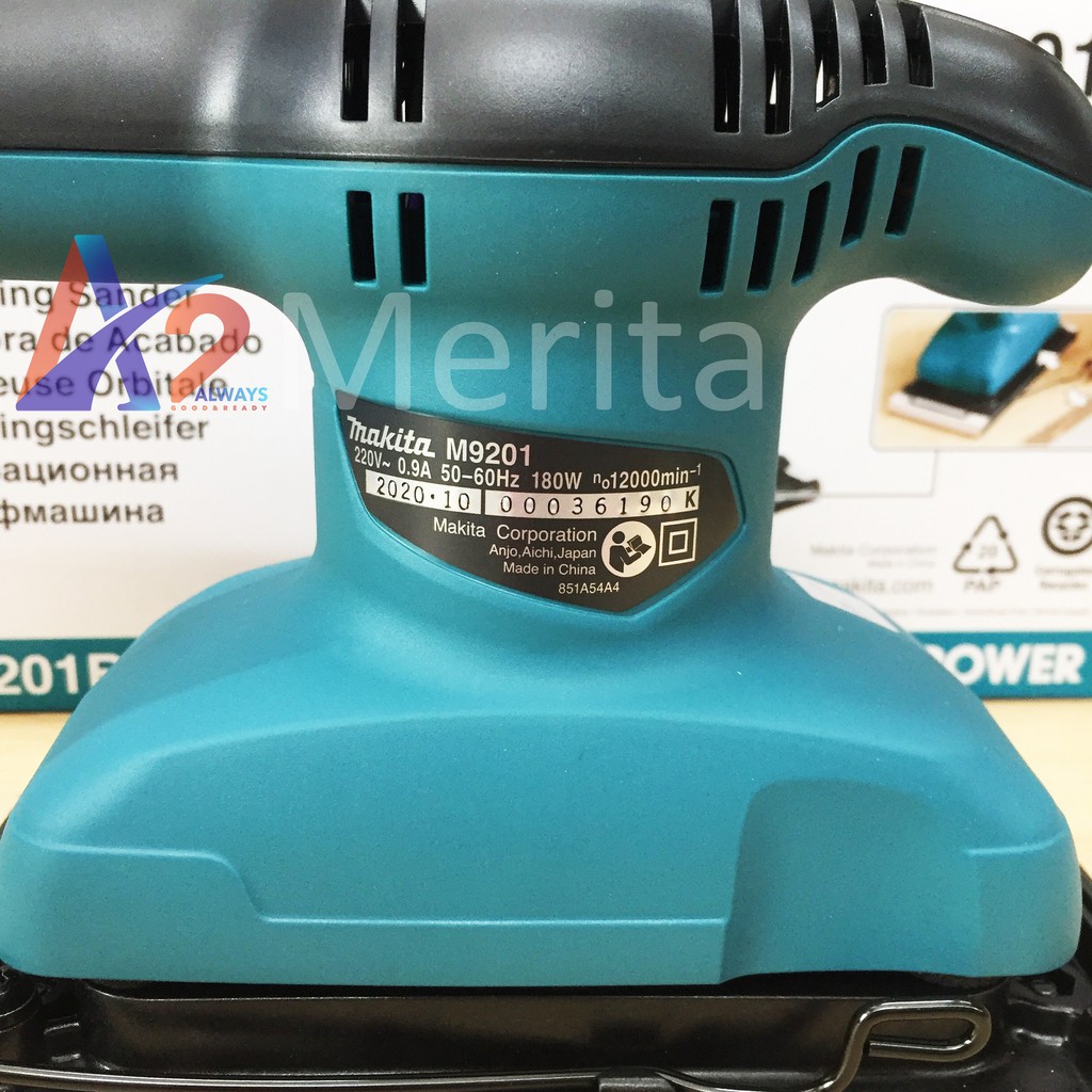 Máy chà nhám rung 93mm-180W Makita MT M9201B