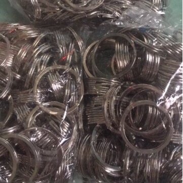Khoen móc khoá dẹp inox 2.5cm - 3cm -3.5cm
