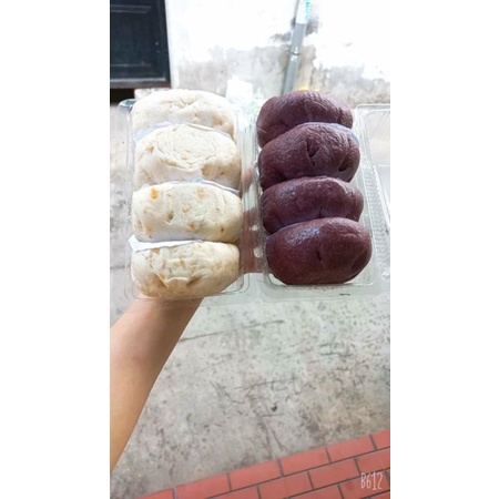 85k hộp 4 Cái Bánh Bao Gạo Lứt Nguyên Cám Nhân Gà Nấm ăn kiêng(giao hỏa tốc TP HCM)