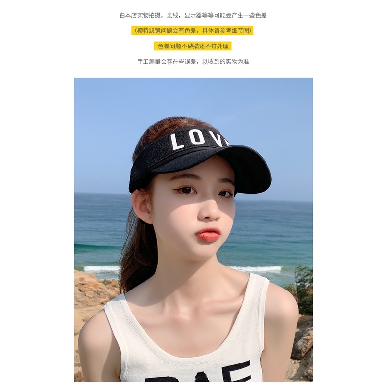 Nón Lưỡi Trai Hở Chóp Chống Nắng Phong Cách Hàn Quốc
