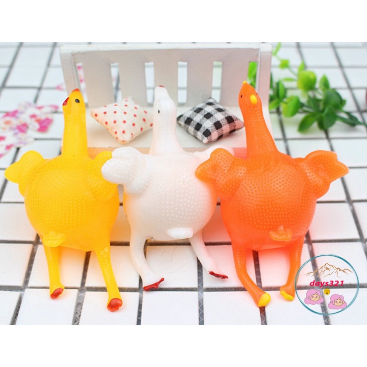 Móc khóa gà đẻ trứng hàng đẹp - Móc chìa khóa gà silicon