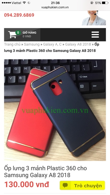 3 Ốp Sam sung A5(2018)