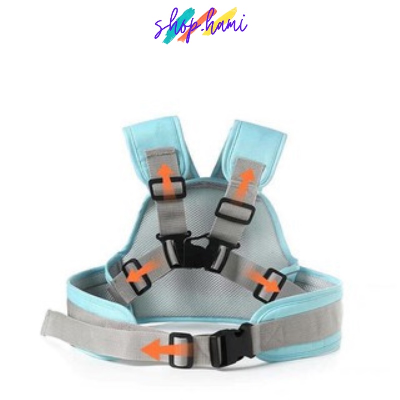 Đai Xe Máy Dạ Quang Cho Bé Mềm Mại Và Chắc Chắn Với 3 Màu : Hồng, Xanh Nhạt, Xanh Dương SHOP HAMI DXM01