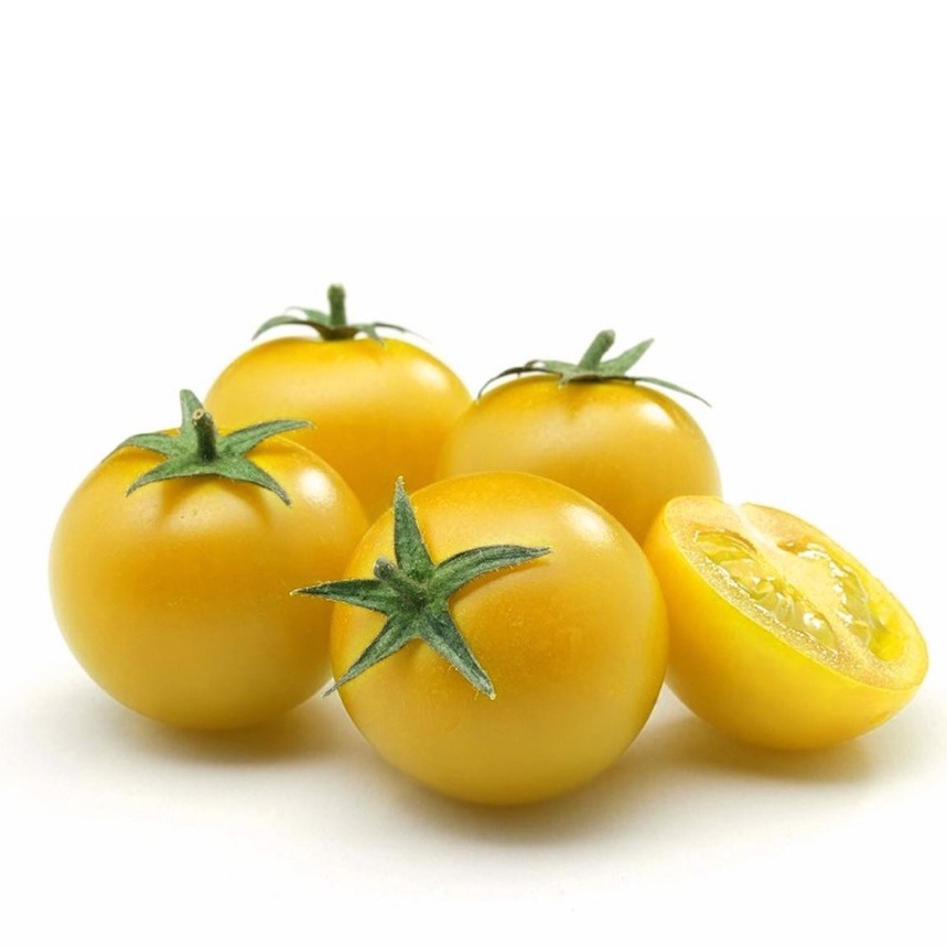 Hạt Giống Cà Chua Cherry Vàng F1 Sai Trái 0.1gr