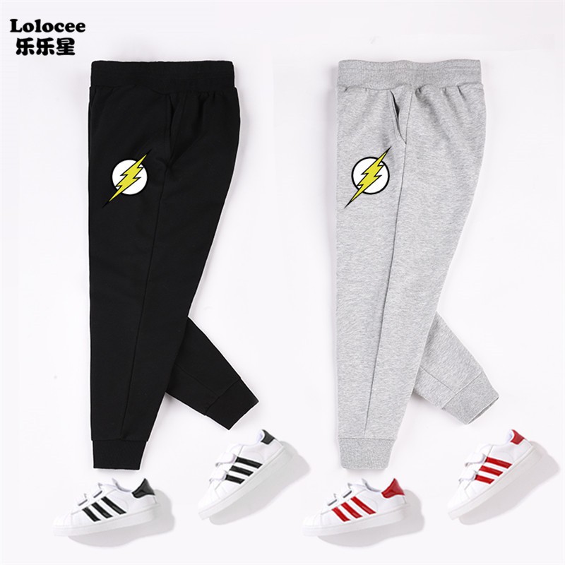 Quần Jogger In Logo Superman Và Batman Cho Bé Từ 3-14 Tuổi