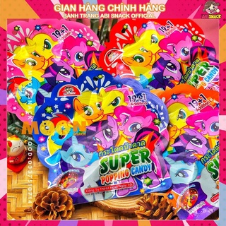 Kẹo nổ Supper Popping Candy Unicorn phiên bản kì lân gói 12g có 20 gói nhỏ bên trong