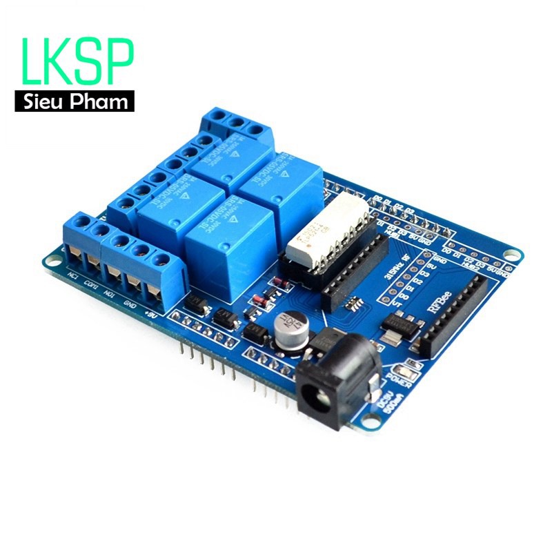 Kit Mở Rộng Relay Sheld Arduino 4 Kênh