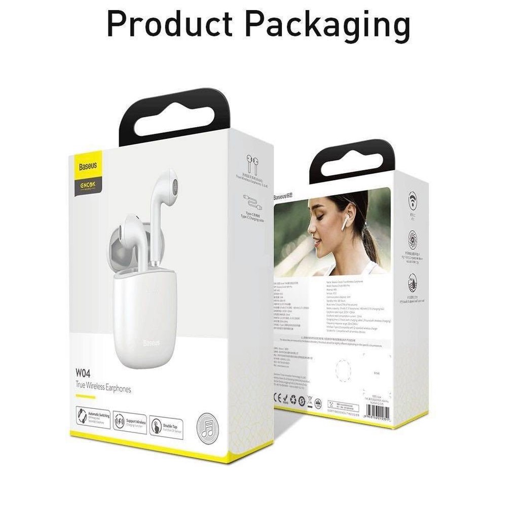 Tai nghe bluetooth W04 Baseus
