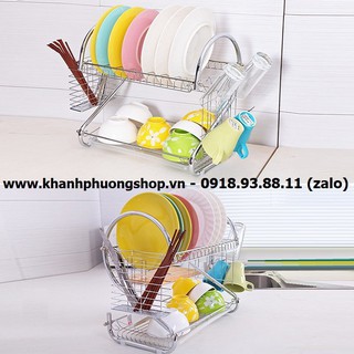 kệ úp chén bằng inox - kệ úp chén