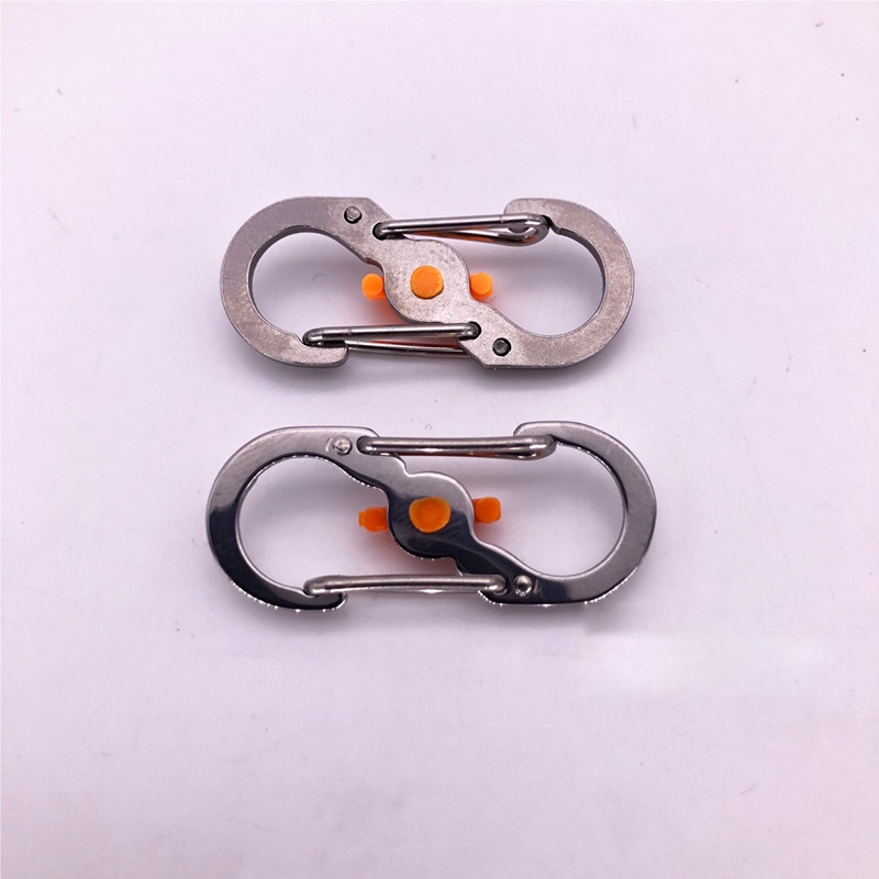 Móc khóa EDC SOSAMA móc treo chìa khóa carabiner treo balo du lịch có chốt khoá xoay tiện dụng HK-001209