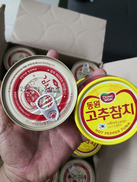 [TẶNG 1 CHAI GEL DIỆT KHUẨN] [Date 2025-2026] CÁ NGỪ SỐT TIÊU ỚT DONGWON 15Gr HÀN QUỐC