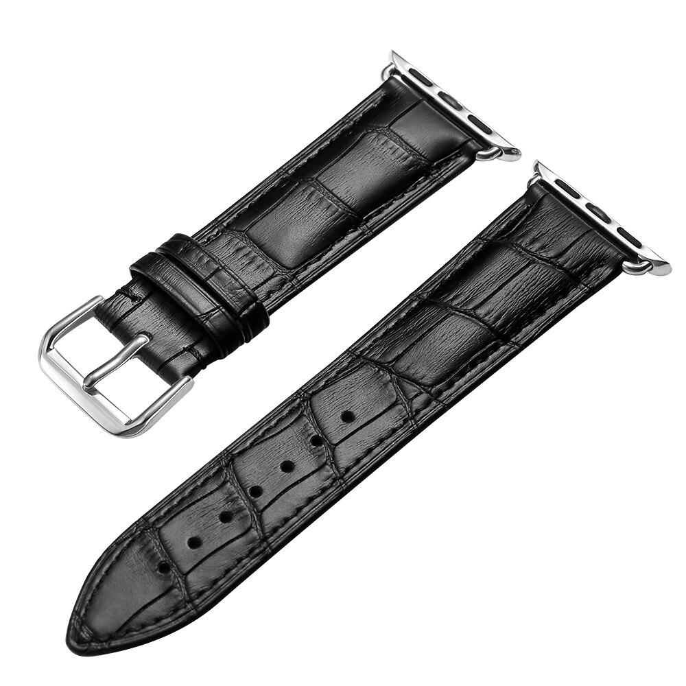 Dây Da Khóa Kim Loại Cho Đồng Hồ Apple series 8ultra 7 6 5 4 3 2 1 38mm 40mm 41mm 45mm 49mm