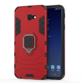 Ốp điện thoại kiểu Iron Man có vòng đỡ cho Samsung Galaxy A9 2018/J4 Plus/J6 Plus/S8
