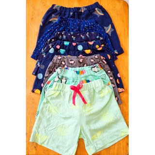 Quần short thun bé gái