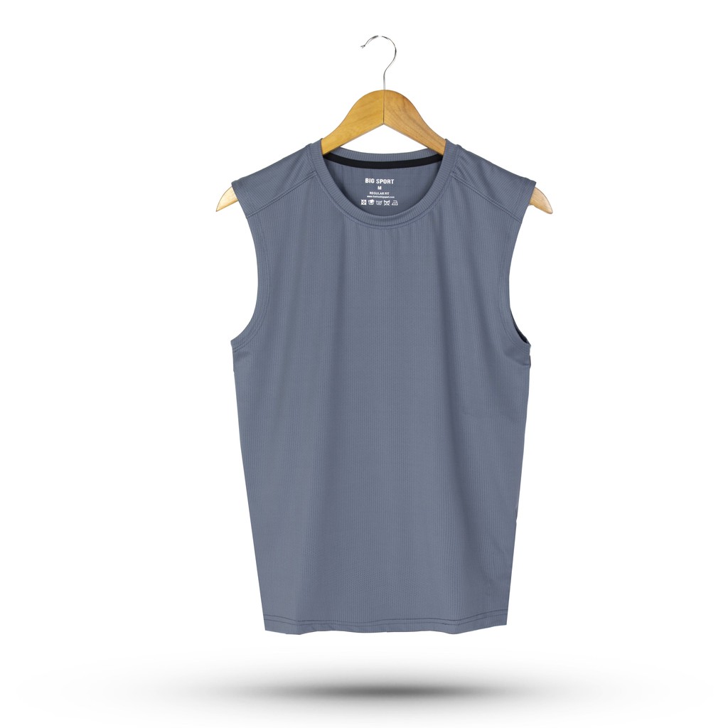 Áo Ba Lỗ Nam Tập Gym Thể Thao Cao Cấp Thoáng Mát Vải 100% Dệt Kim Áo 3 Lỗ Thể Thao Cao Cấp - Big Sport | BigBuy360 - bigbuy360.vn