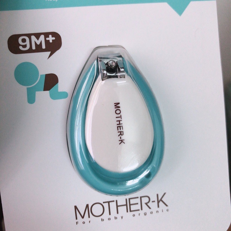 Bấm móng tay cho bé 9M+ Mother-k Lưỡi bấm làm từ thép cacbon không rỉ, an toàn