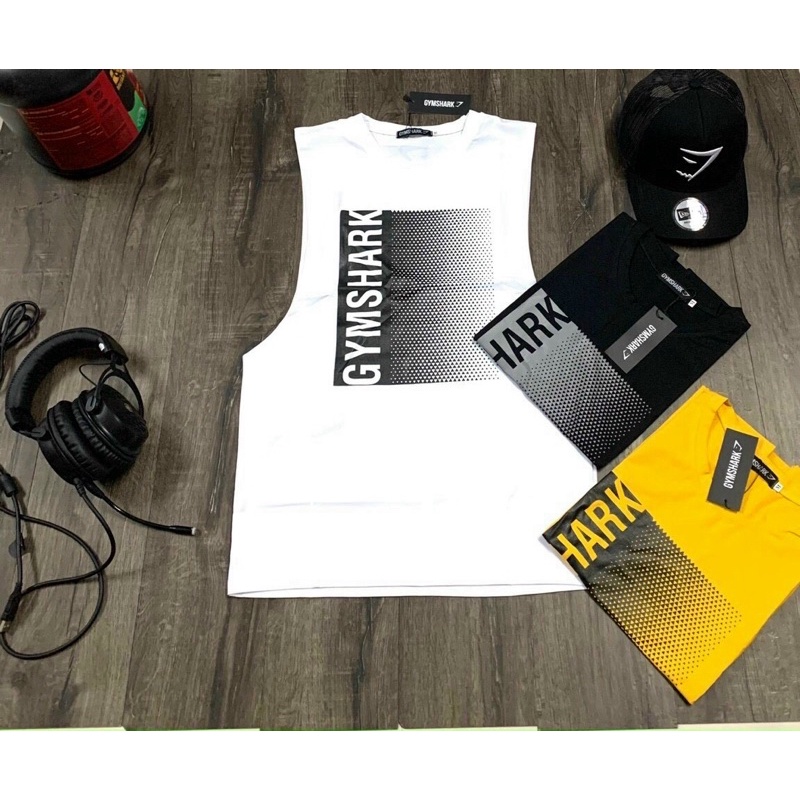 ÁO THỂ THAO NAM BA LỖ GYMSHARK - ÁO TANKTOP TẬP GYM - ÁO BA LỖ THUN COTON CAO CẤP