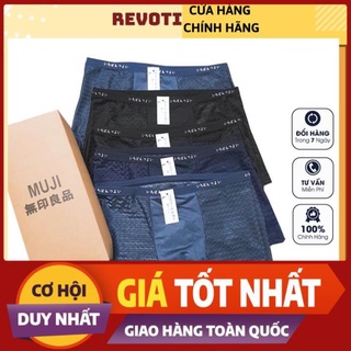Hộp 5 quần sịp đùi nam Muujii thông hơi QL06 *