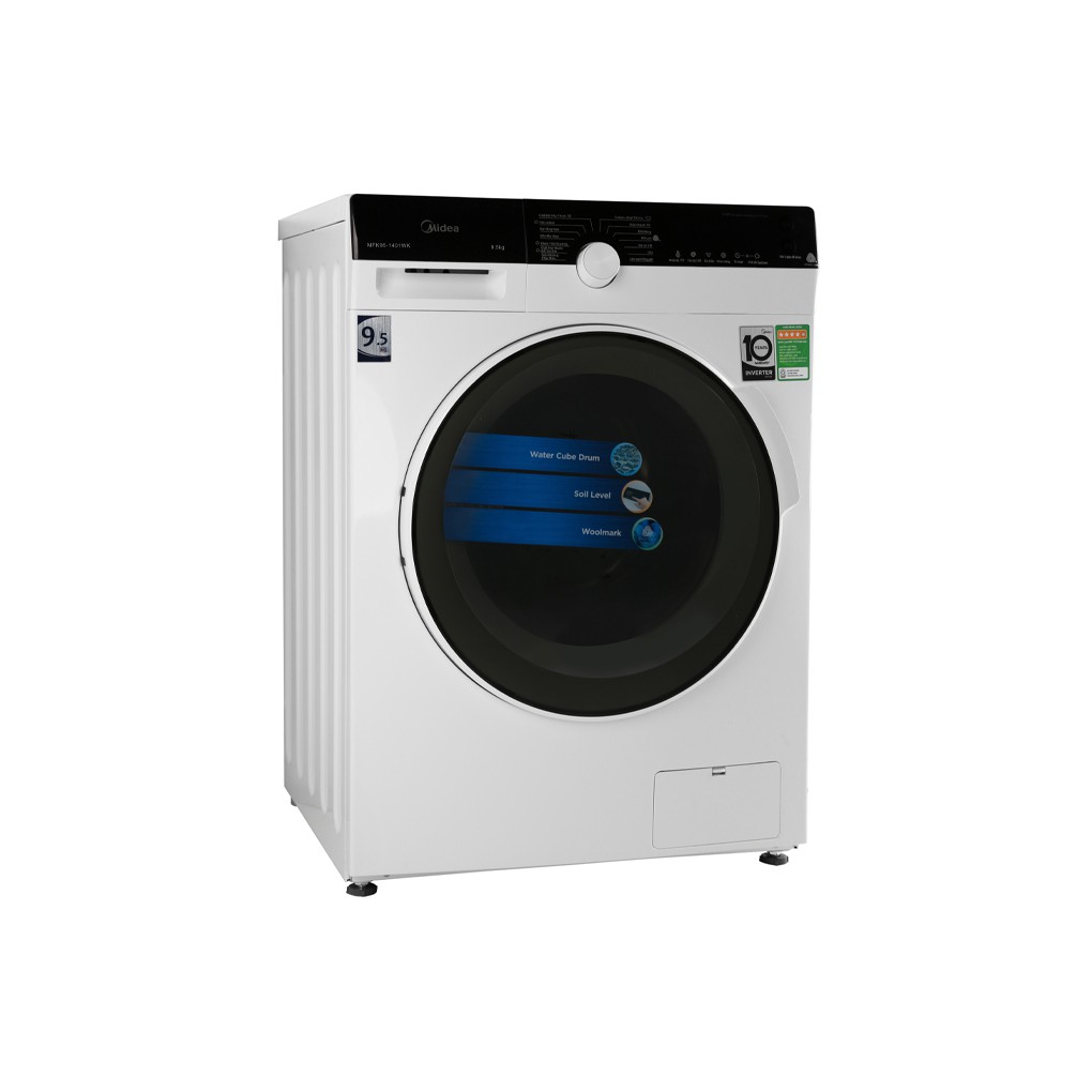 Máy Giặt Cửa Trước 9.5kg Midea MFK95-1401WK - Hàng chính hãng