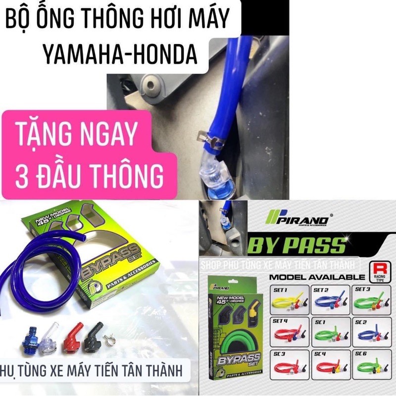 BỘ ỐNG THÔNG HƠI MÁY ( Giảm nhiệt độ máy )