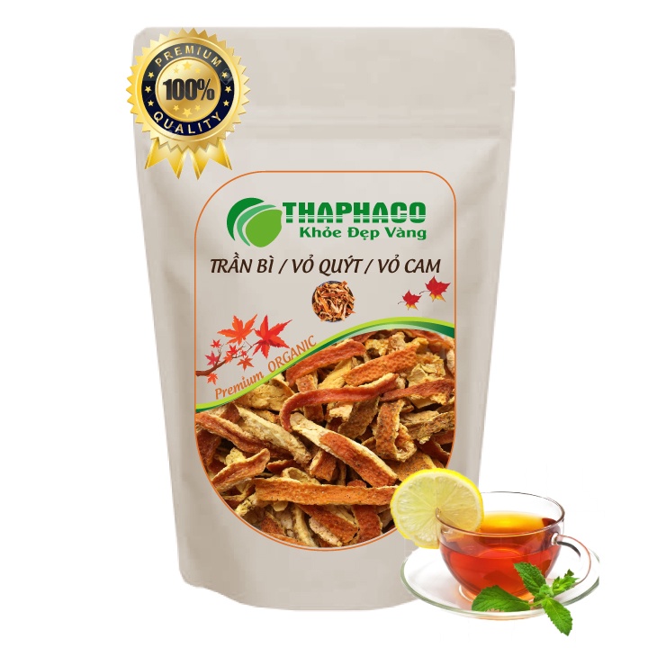 Trần Bì/ Vỏ Quýt/Vỏ Cam Khô Nguyên Chất - Túi Zip 100gram