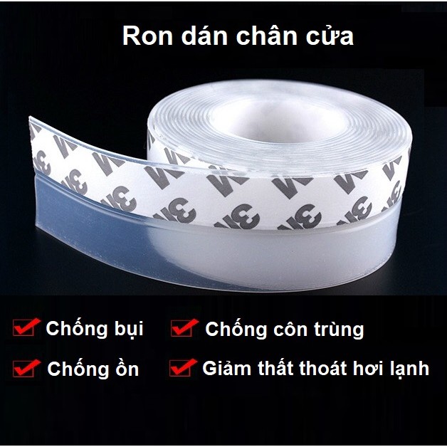 Ron dán chân cửa đa năng chống bụi chống côn trùng tiện dụng cho gia đình (BÁN THEO MÉT)