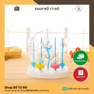 Giá úp bình sữa núm vú hình cây cao cấp vệ sinh an toàn cho bé