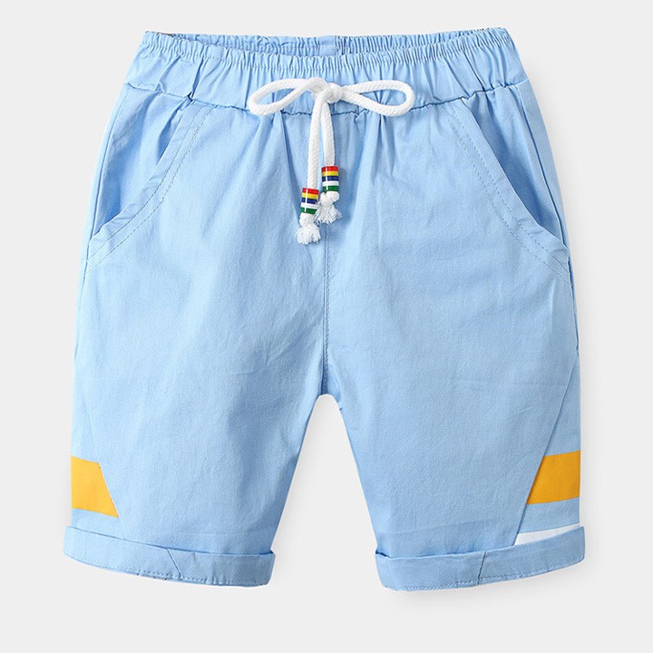 [HÀNG XUẤT KHẨU] Quần short bé trai WellKids cho bé từ 3 đến 8 tuổi chất Cotton tự nhiên phong cách trẻ em hàn quốc