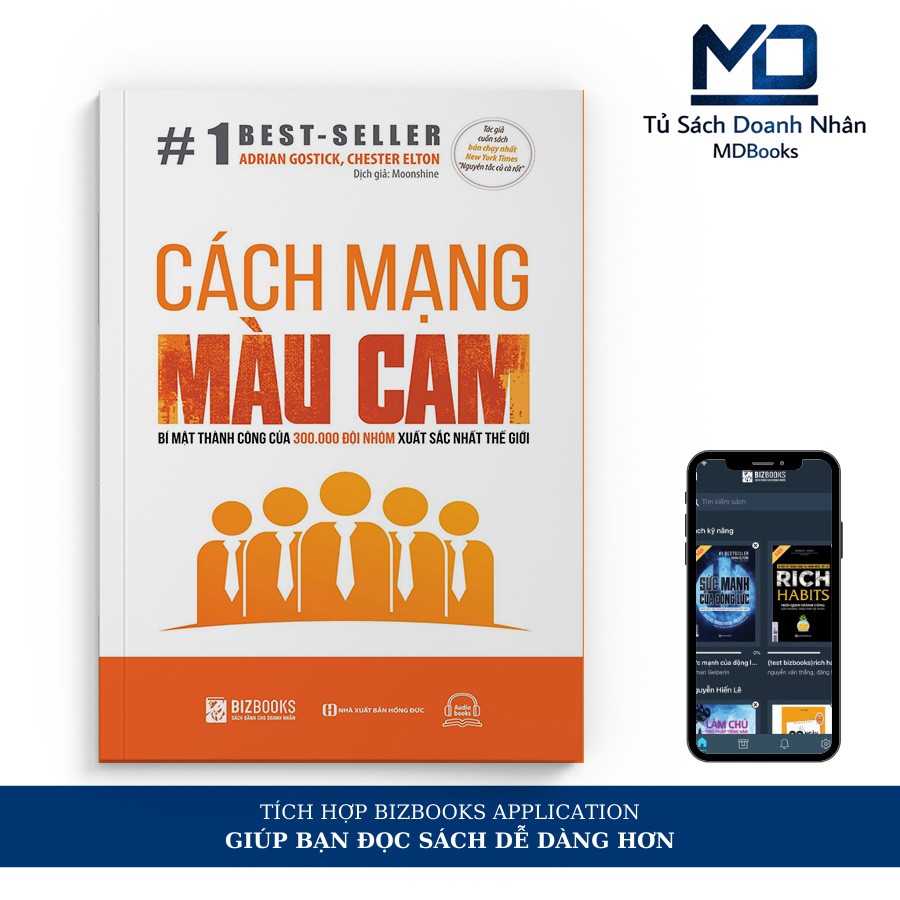 Sách - Cách Mạng Màu Cam: Bí Mật Thành Công Của 300.000 Đội Nhóm Xuất Sắc Nhất Thế Giới – Kỹ Năng Kinh Doanh