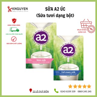 [HÀ NỘI] Sữa tươi A2 dạng bột nguyên kem - Tách kem của Úc [Hàng có sẵn]