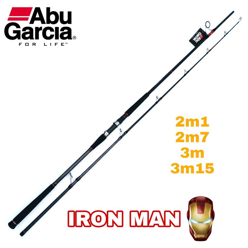 ◄☏✔Cần Câu Abu Garcia Iron Man 3m 3m15 Siêu Bạo Lực