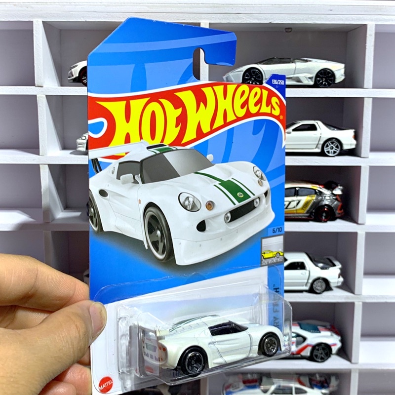 Xe mô hình Hot Wheels LOTUS SPORT ELISE - White - tỉ lệ 1:64