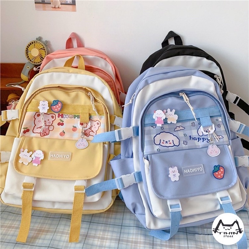 Balo Đi Học Chống Thấm Nước Mã 2121 Tihinstore