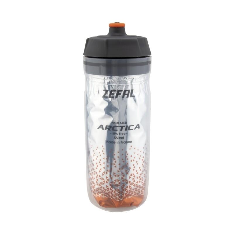 Bình nước thể thao giữ nhiệt ZEFAL Arctica 550ml có lớp giấy bạc cách nhiệt hàng Pháp  - SPORTS WORLD