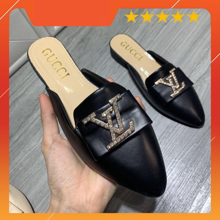 Giày Sục Nữ Da Mềm Khoá VL [Form chuẩn không cần nhảy size]