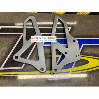CẶP PAS CÁNH CHIM SƯỜN SẮT CHẾ DĨA SAU SPORT - RGV - XIPO MÀU XÁM - XAM03
