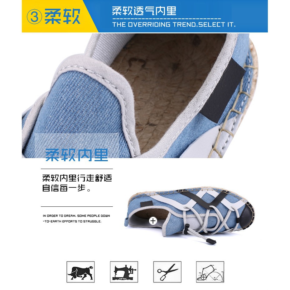 Giày Lười Vải Mềm Chất Liệu Thông Thoáng Dành Cho Nam | BigBuy360 - bigbuy360.vn