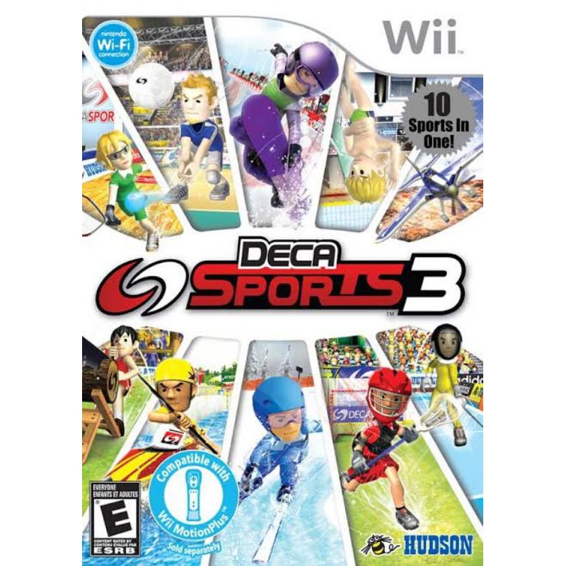 Băng Cassette Chơi Game Nintendo Wii Deca Sport 3