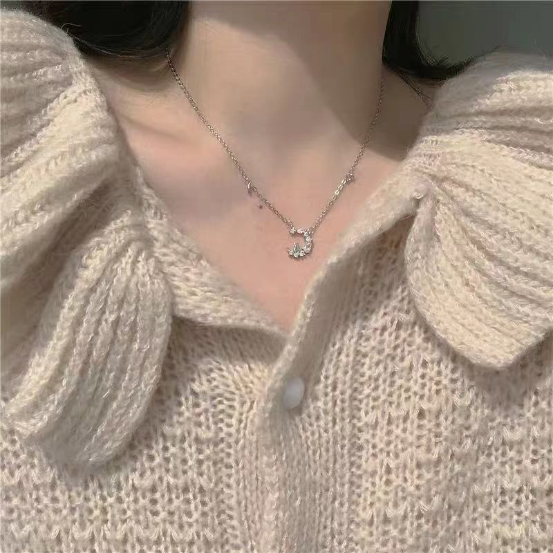 Dây Chuyền Mặt Trăng Và Ngôi Sao Thời Trang