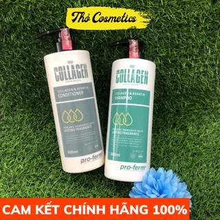Cặp dầu gội xả keratin argan 850ml Siêu mềm mượt tóc