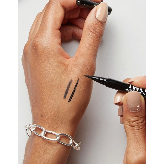 NYX - Bút Kẻ Mắt Nước 2 Đầu NYX Two Timer Kohl Pencil Liner &amp; Felt Tip Liner