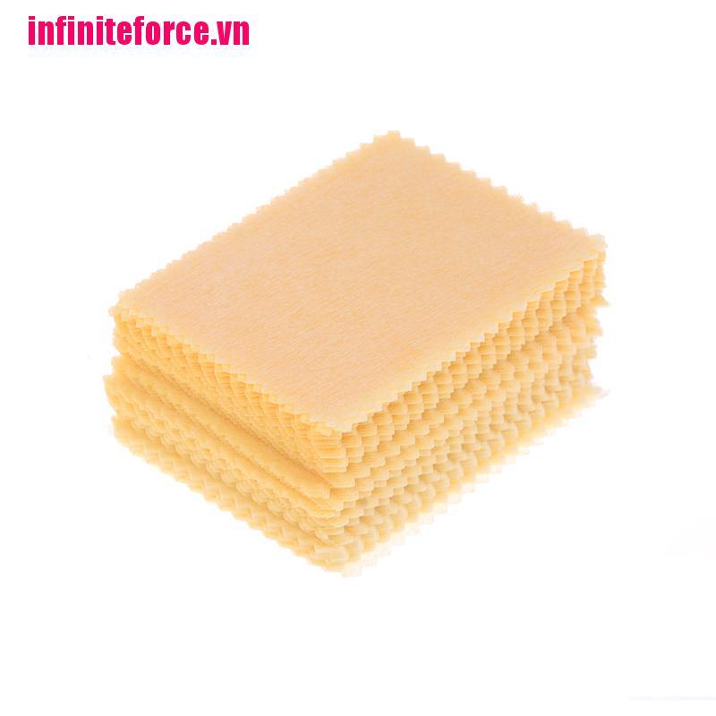 Set 100 Khăn Lau Điện Thoại / Laptop Bằng Sợi Nhỏ