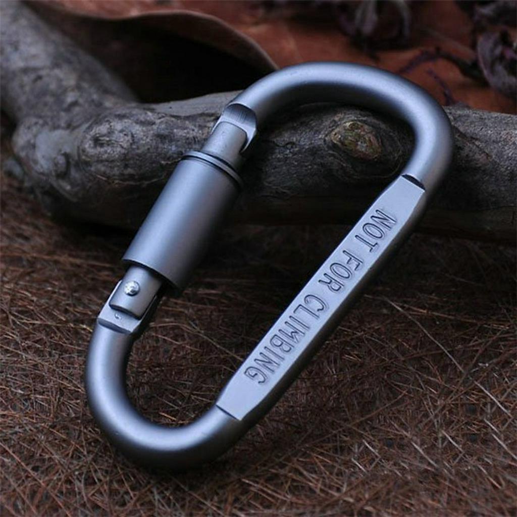 Combo 5 Móc Khóa Nhôm Đi Phượt Carabiners