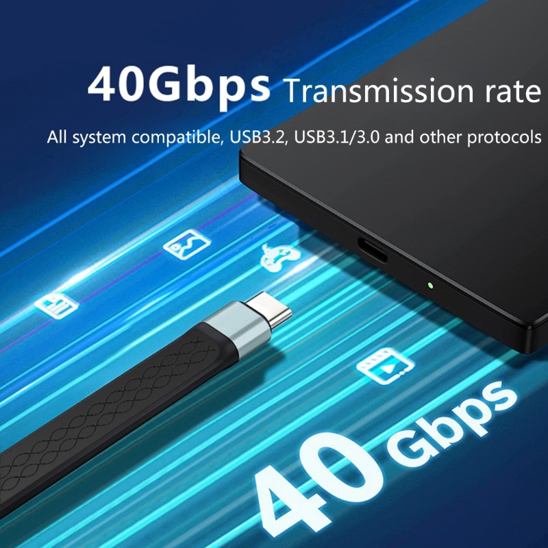 Cáp SạC 4 CổNg USB C Sang USB C FPC 4 USB 4.0 PD 100W