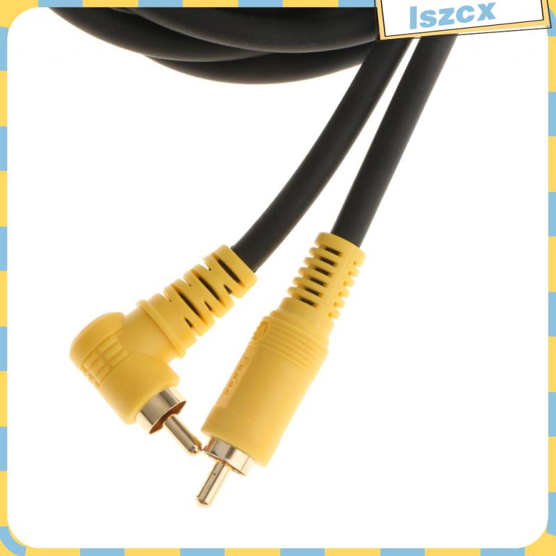Cable Adapter RCA Male To Male Digital Audio Coaxial Cable Converter Gold Plated For Mp3 Monitor Computer